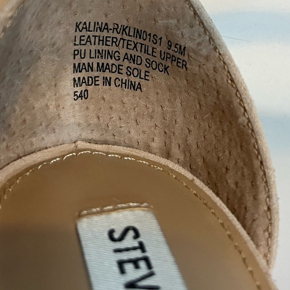 NWOT Steve Madden Carrson Sandal size 9.5 - Picture 8 of 8